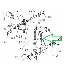 Причепний пристрій Kverneland ор KK088807